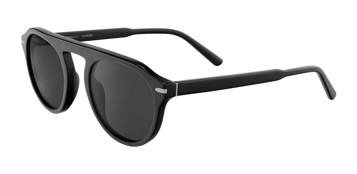 Sonnenbrillen Serengeti Arthur 744003 Shiny Black 52 24