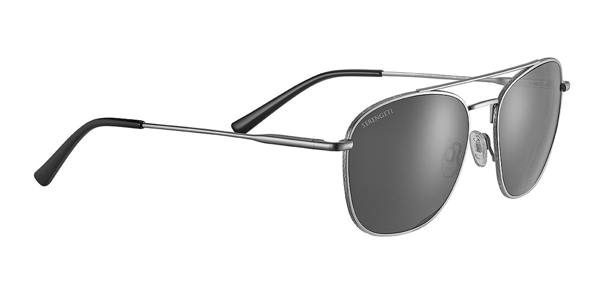 Sonnenbrillen Serengeti Carroll Large 598001 Matte Silver 58 18