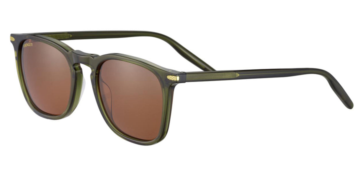 Sonnenbrillen Serengeti Delio 021001 Shiny Crystal Khaki 51 21