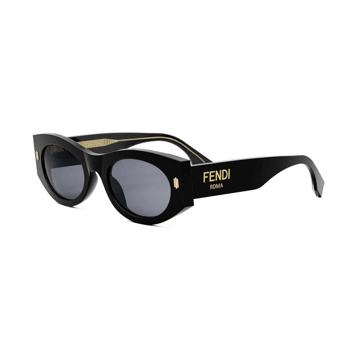 太阳镜 Fendi FENDI ROMA FE40125I 01V 52 21