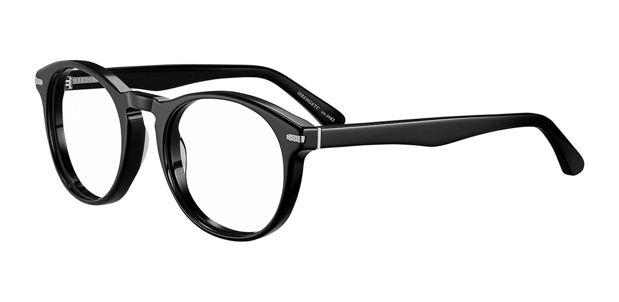 Lunettes de Soleil Serengeti Loren M 607001 Shiny Black 53 22