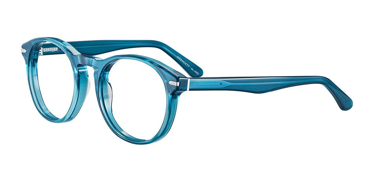 Lunettes de Soleil Serengeti Loren M 607003 Shiny Milky Teal 53 22