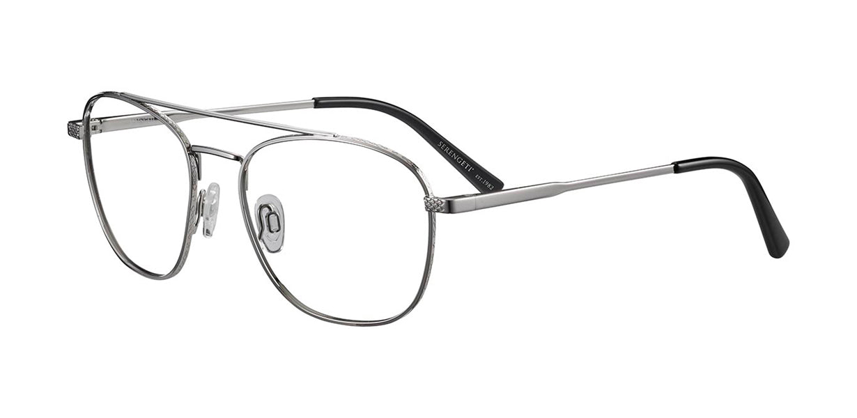 Lunettes de Soleil Serengeti Miles 581003 Shiny Silver 53 18