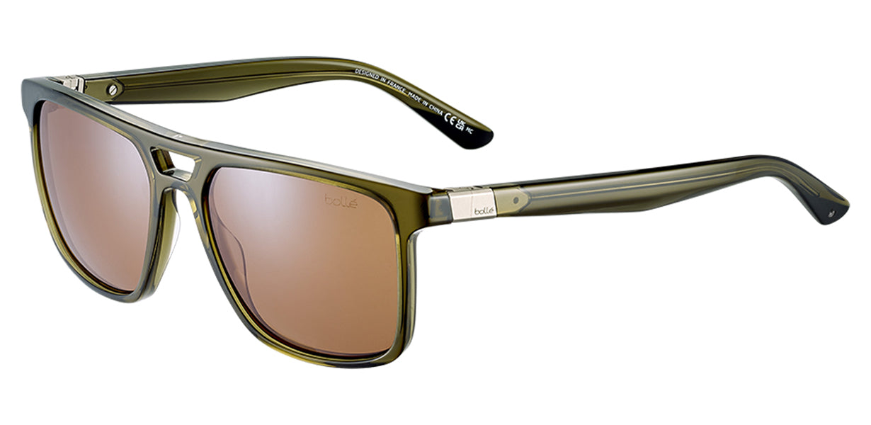 Солнцезащитные очки Bolle Nerox Nav BS174002 Olive Crystal 55 17