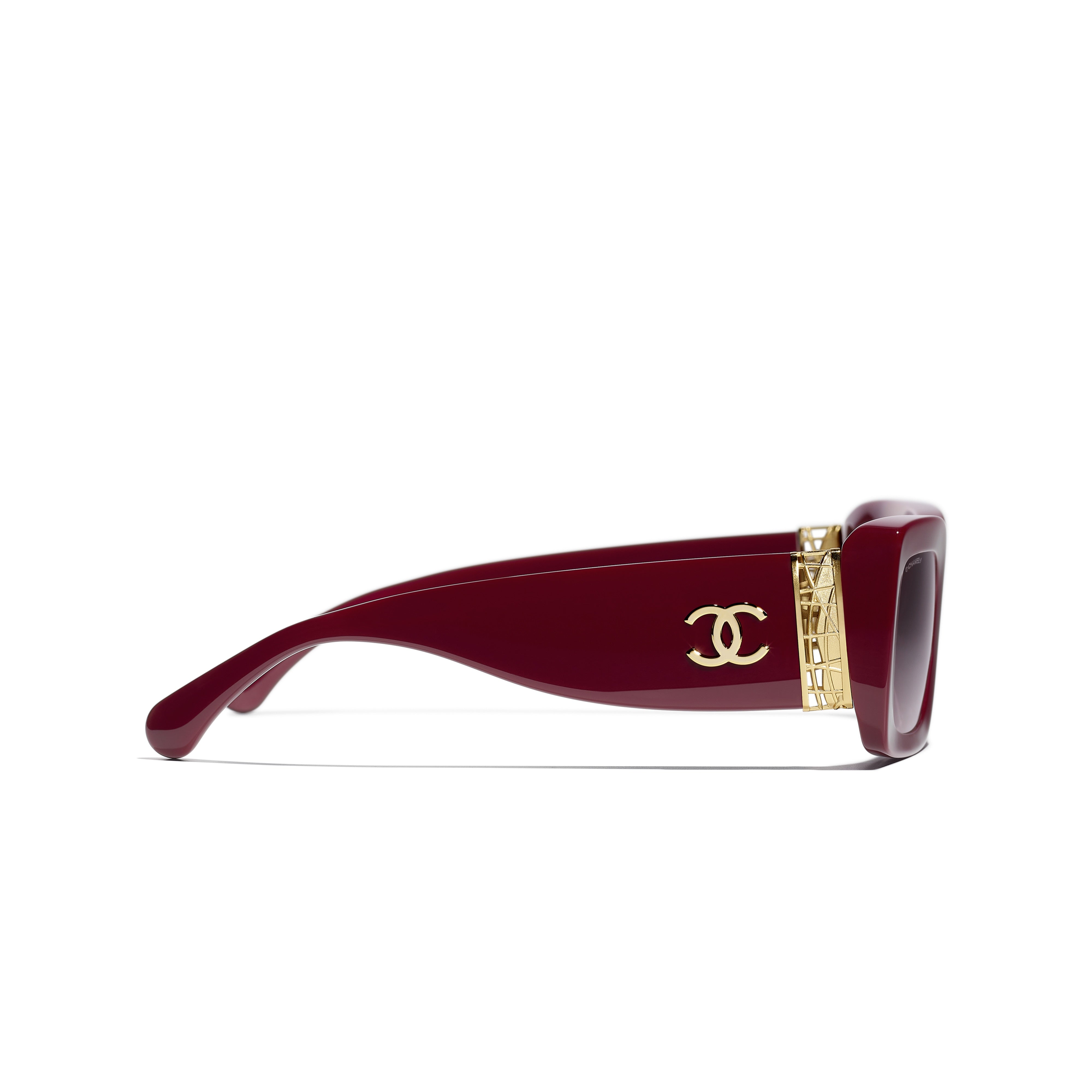 Gafas de Sol CHANEL 5534 Rojo pardo 54 20 140 - Vista 3