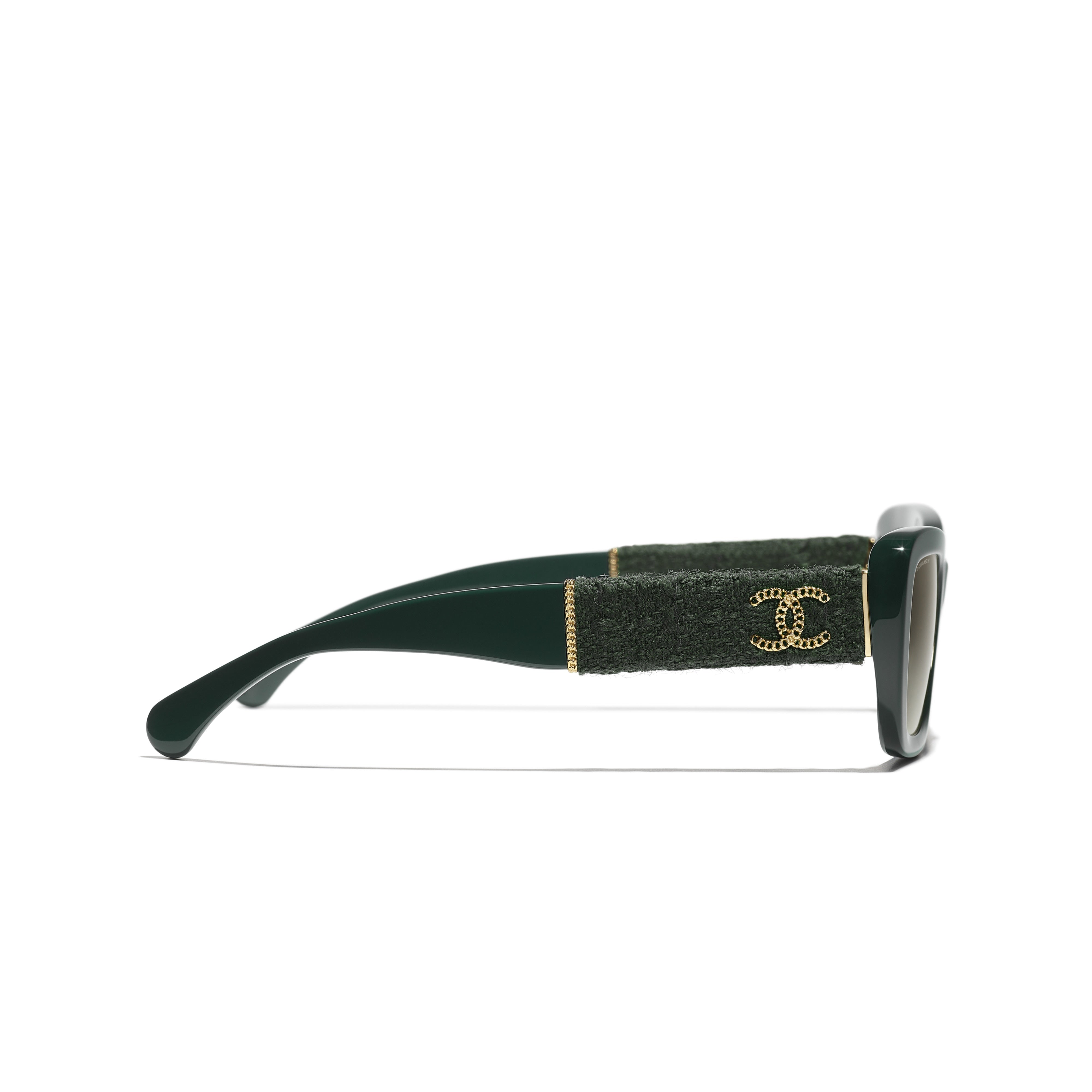 Gafas de Sol CHANEL 5514 Verde oscuro 53 17 140 - Vista 2