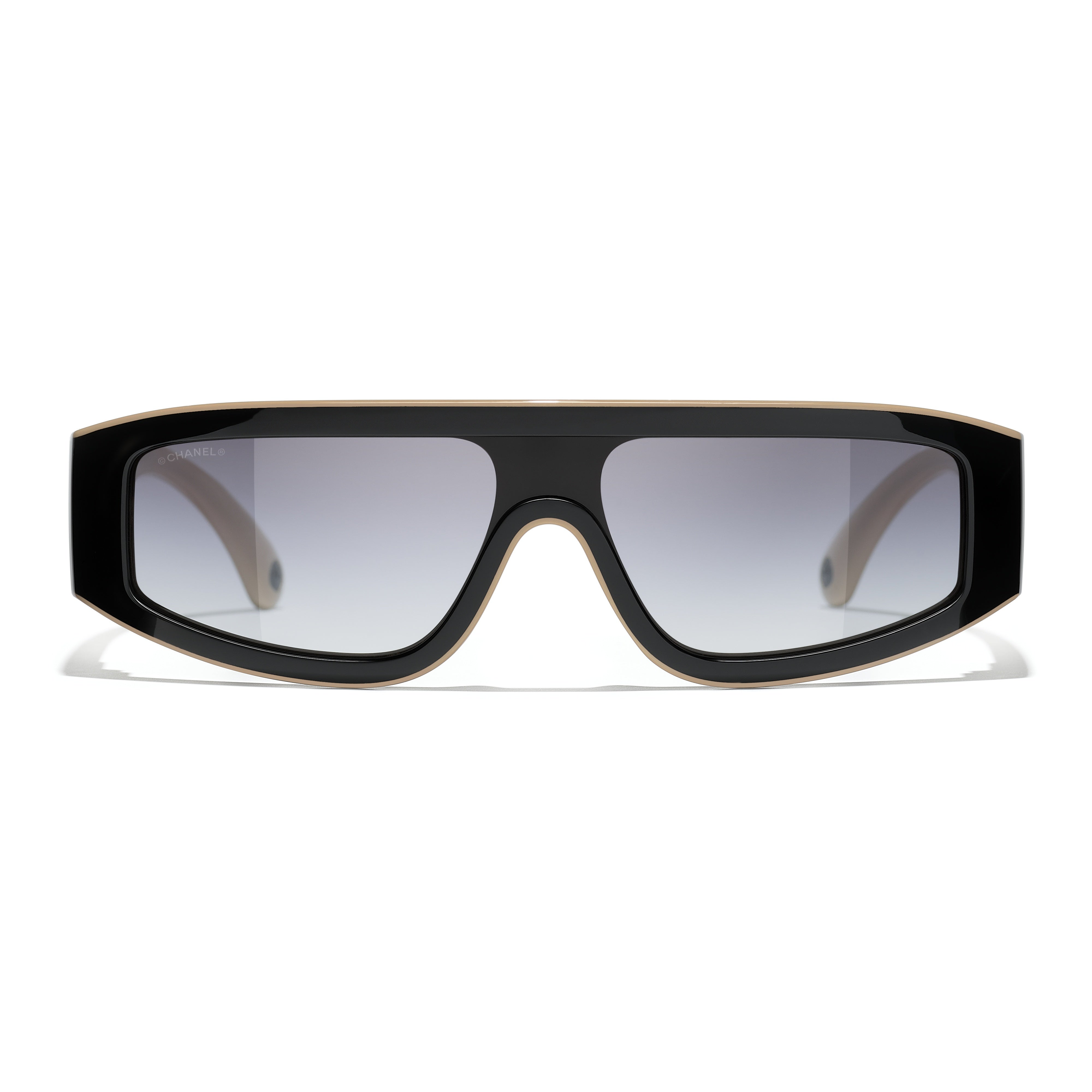 Gafas de Sol CHANEL 6057 Negro y Beige 62 140