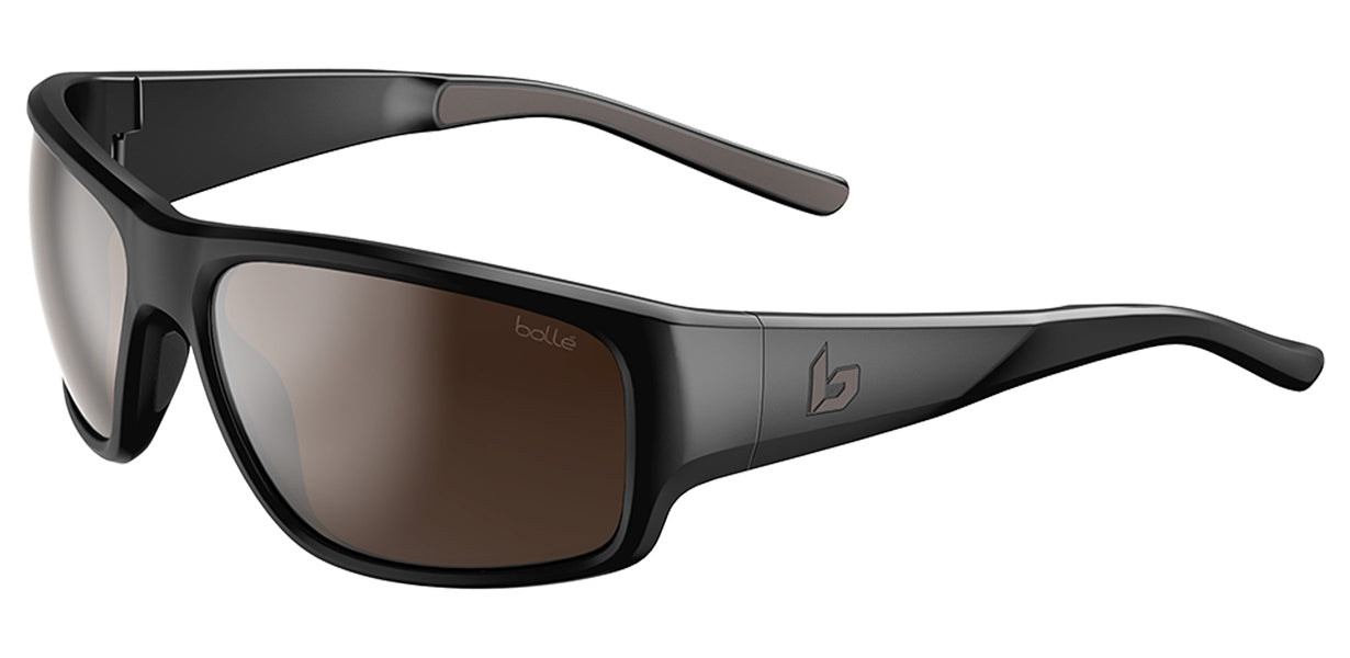 Sunglasses Bolle Sfinx BS064006 Black Oak Shiny 63 17