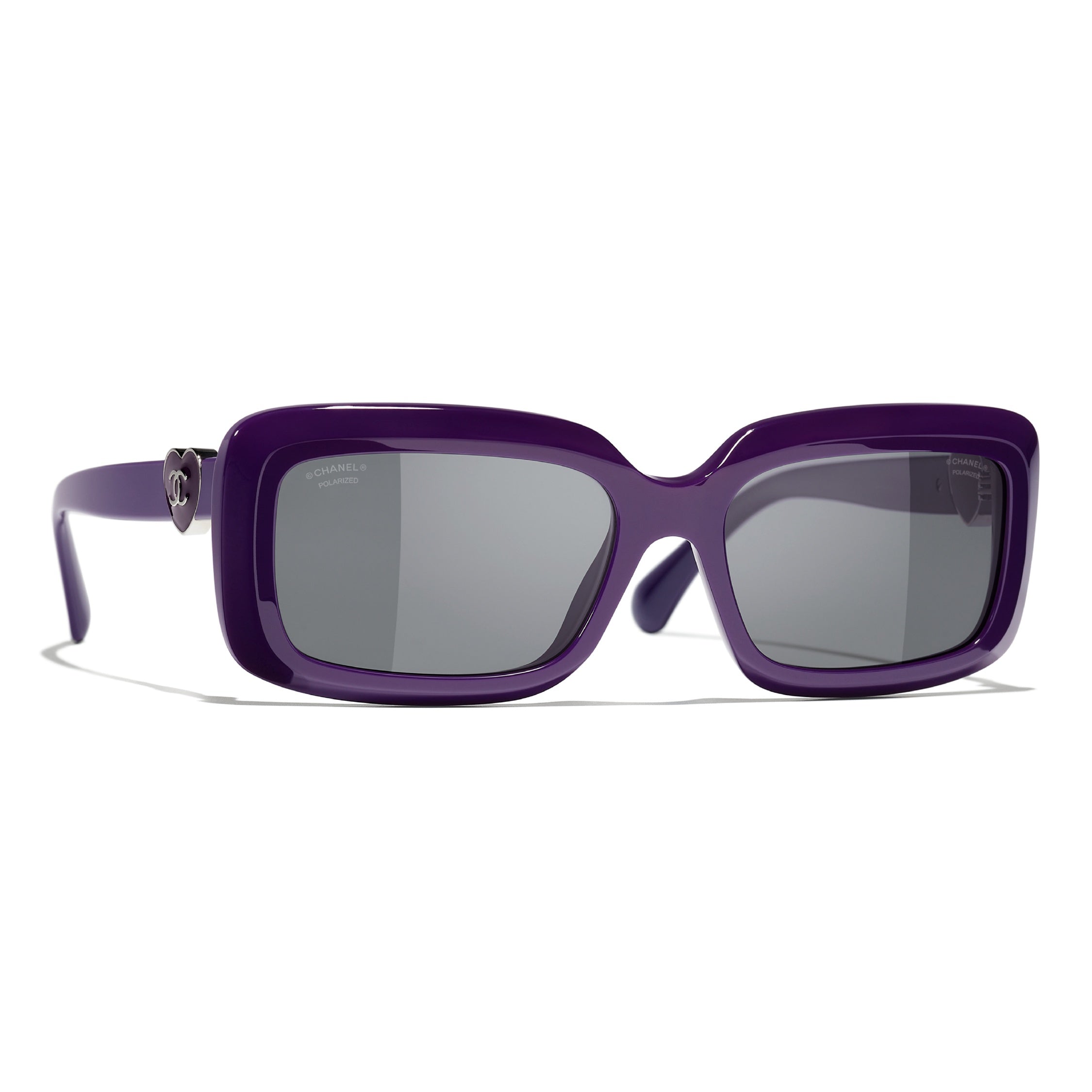 CHANEL パープル サングラス ケース付き シャネル Sunglasses CHANEL 5520 Morado 56 17 140 - OpticalH