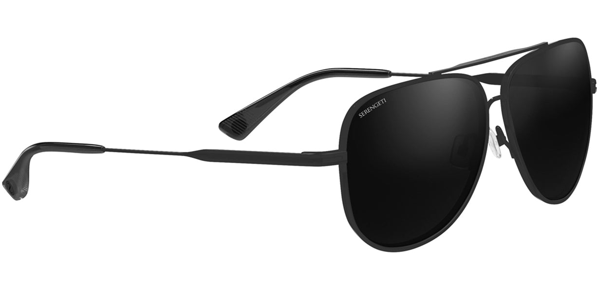 Lunettes de Soleil Serengeti Trailblazer Large 868001 Matte Black 62 16