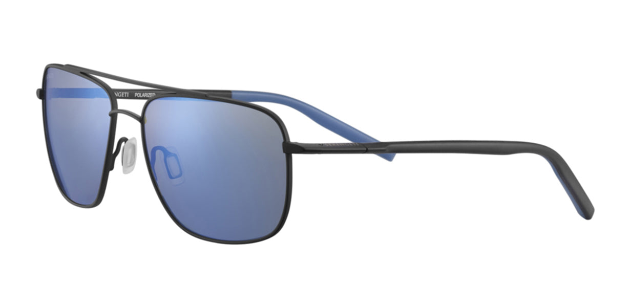 Sonnenbrillen Serengeti Tellaro 8819 Black Black Blue Matte 60 17