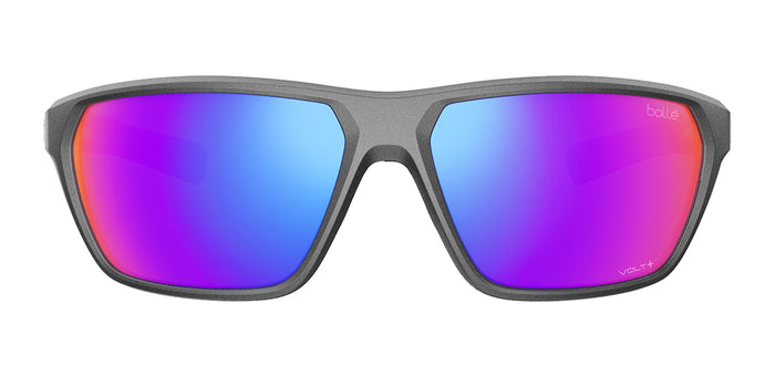 Sunglasses Bolle Terrus BS045001 Titanium Matte 63 21 — vista 2