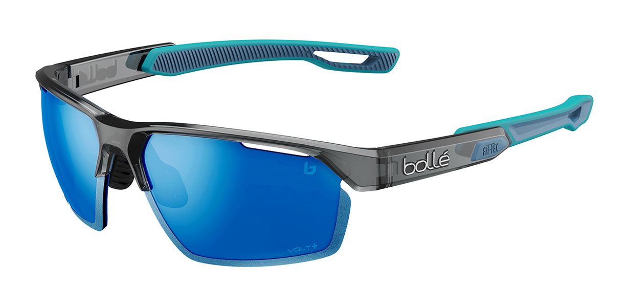Sunglasses Bolle Victus Pro BS058007 Dark Grey Crystal Blu 66 15