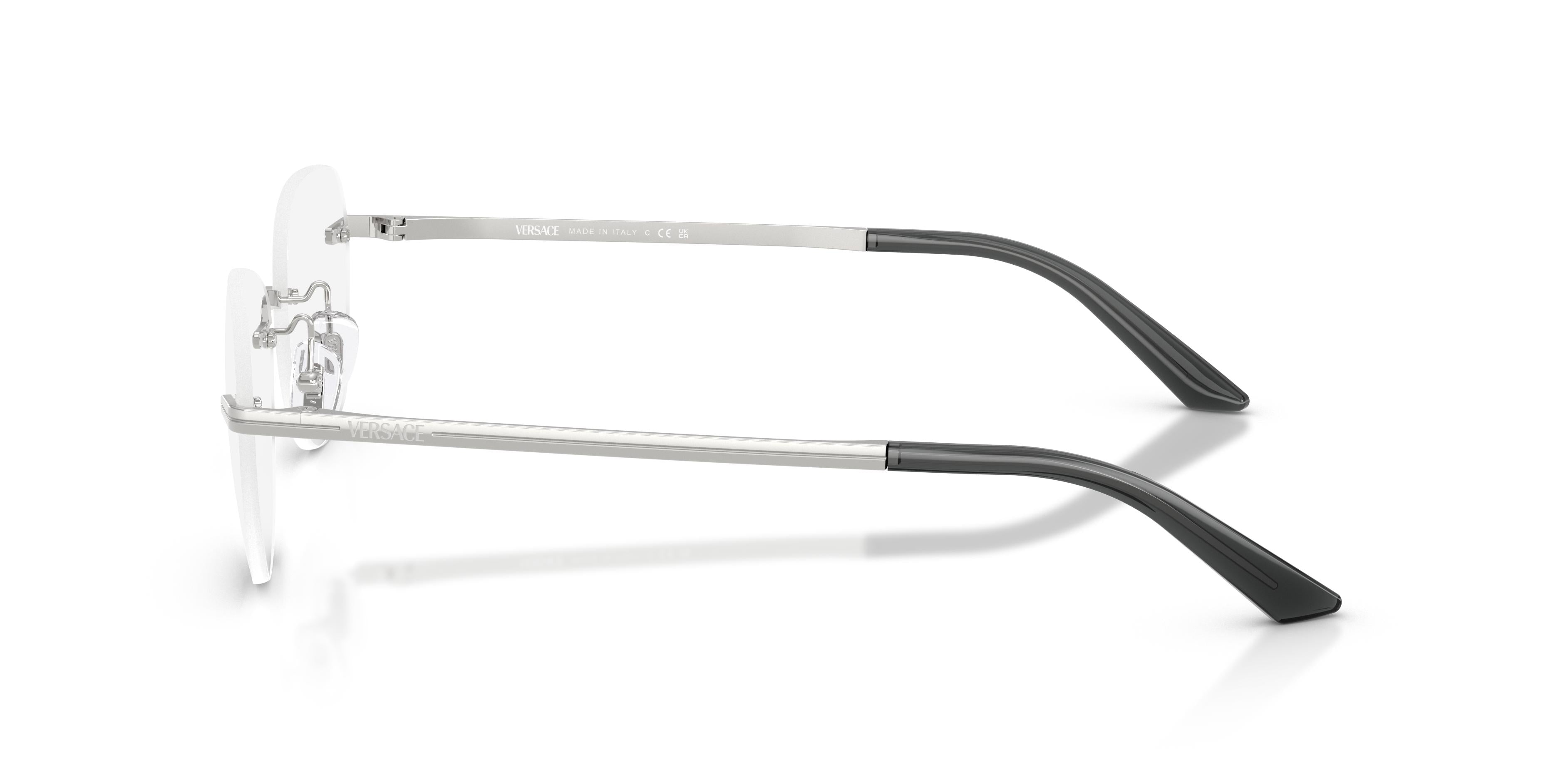 Brille Versace VE1314D 1001 55 19