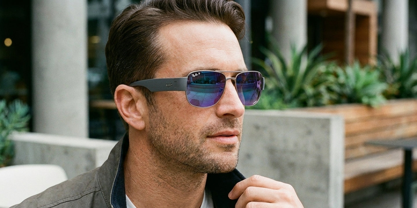 Gafas Graduadas Ray-Ban Chromance RB3756CH 004/4L 59 18 - estilo de vida