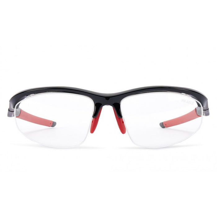 Prescription Glasses Ver Sport Airline I Matte Black-Blue 60 17 — vista 3