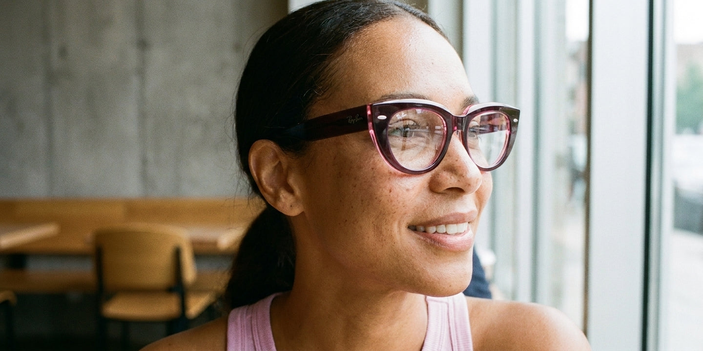 Gafas Graduadas Ray-Ban DOREEN RX5586 8364 - estilo de vida