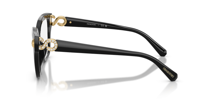 Gafas Graduadas Swarovski SK2076U 1001 53 / 55 17 — Imagen 2