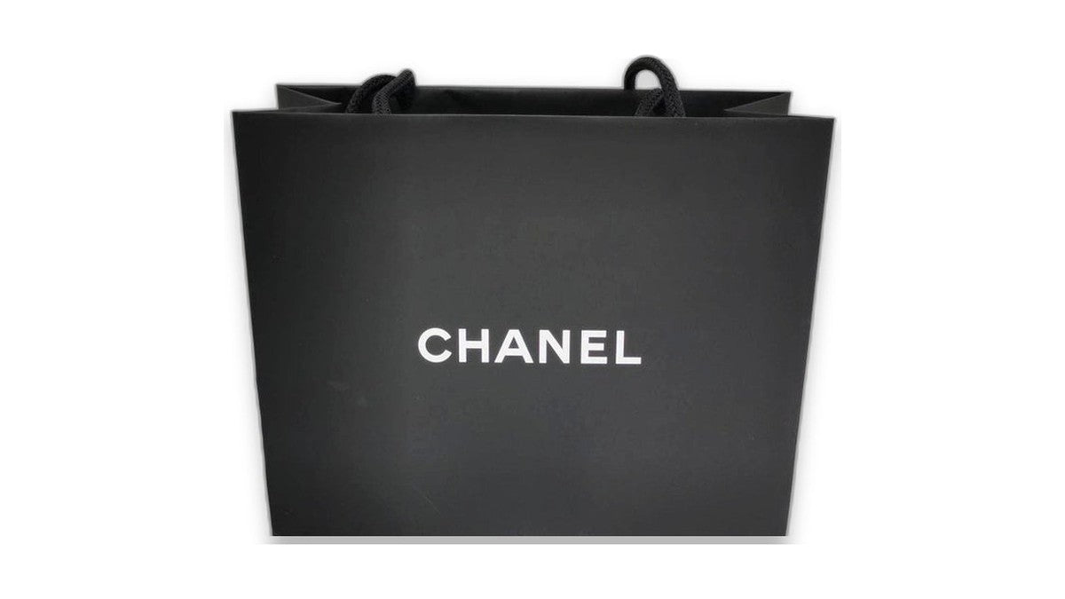 Bolsa de regalo oficial Chanel matte negro