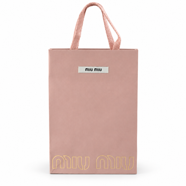 Bolsa de regalo oficial Miu Miu