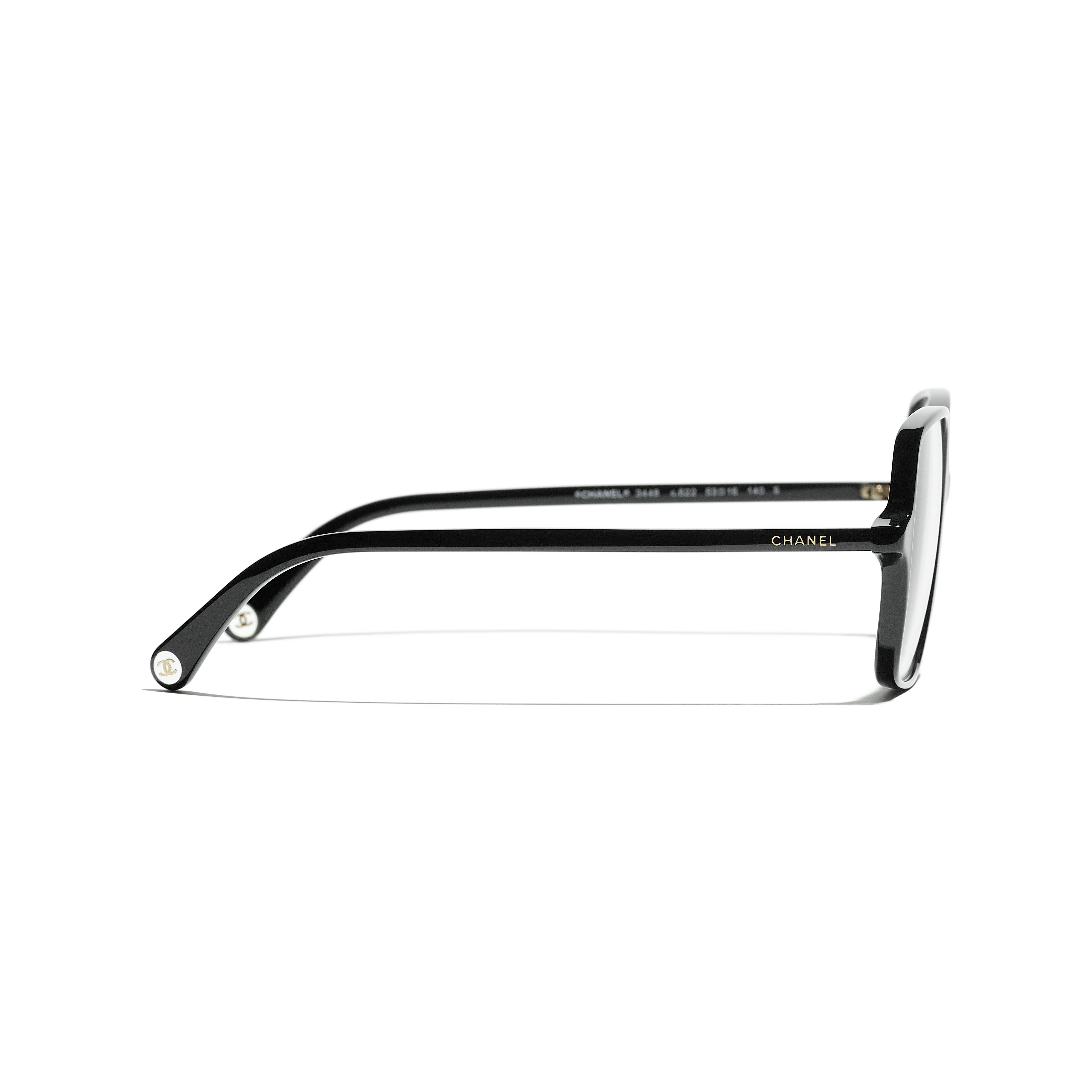 CHANEL メガネ 本体 CHANEL 3448 C622 光学镜架方形醋酸纤维眼镜- OpticalH