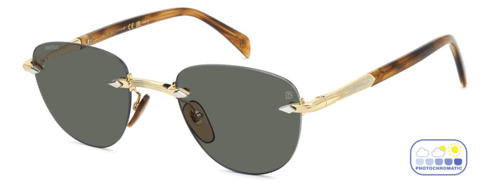 Gafas de Sol David Beckham DB 1224/S T5U8J 51 22 — vista 2