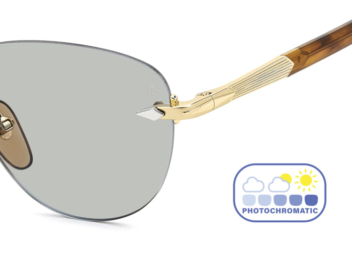 Gafas de Sol David Beckham DB 1224/S T5U8J 51 22 — vista 5