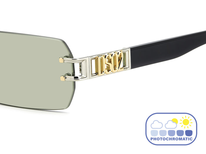 Gafas de Sol Dsquared2 D2 0189/S I20GP 57 18 — vista 5