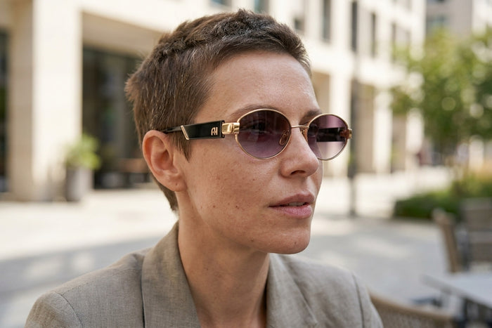 Sunglasses Ana Hickmann AH3316 04D 55 18 140 — vista 2