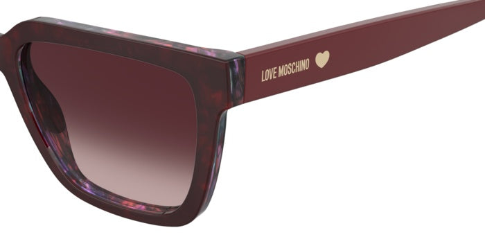 Gafas de Sol Moschino Love MOL087/S LHFUQ 55 17 — vista 4