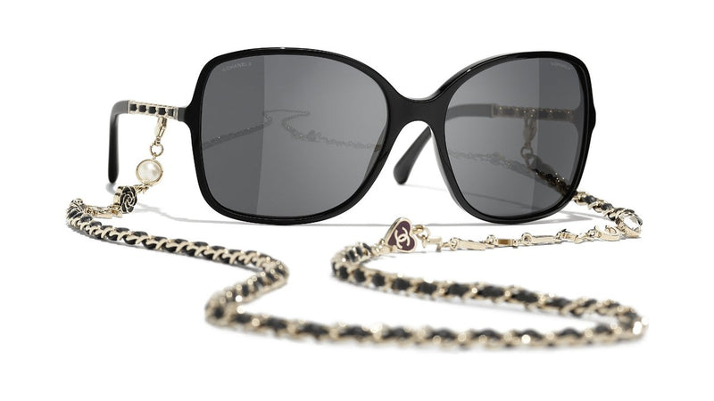 Gafas de Sol CHANEL 5210Q C622/S4 57 17 135 - Vista 4