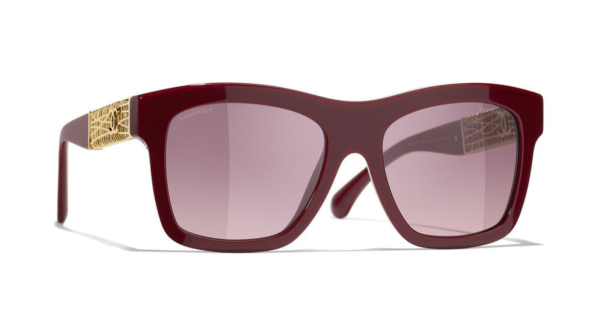 Gafas de Sol CHANEL 5533 Rojo pardo 54 18 140