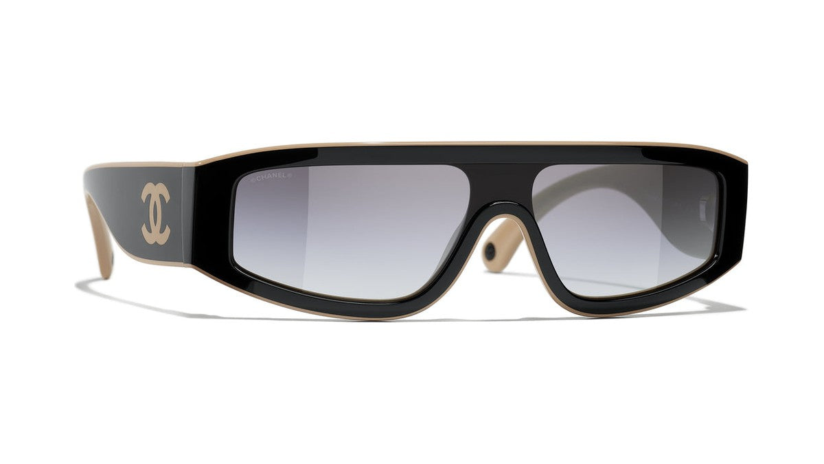 Sunglasses CHANEL 6057 Negro y Beige 62 140 | OpticalH