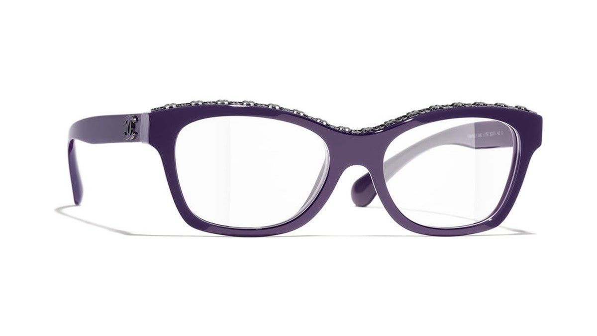 Gafas Graduadas CHANEL 3482 Morado 52 17 140