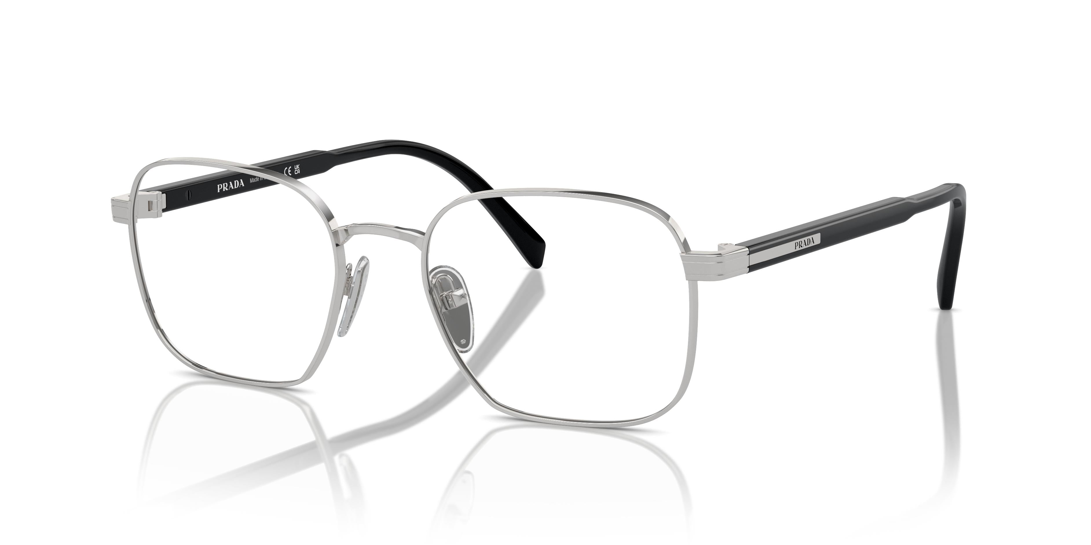 Prescription Glasses Prada PRA55V 1BC1O1 53 19 | OpticalH