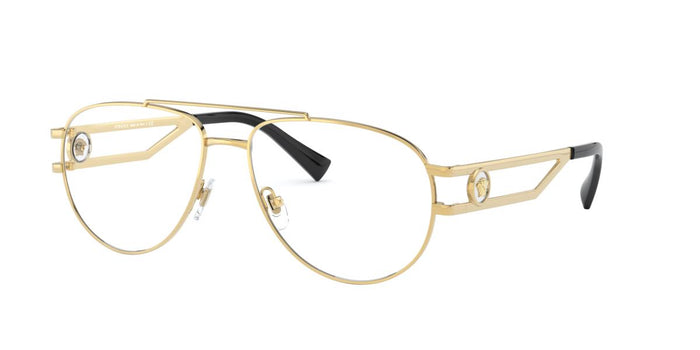 Gafas Graduadas Versace VE1269 1002 57 16 — vista 3