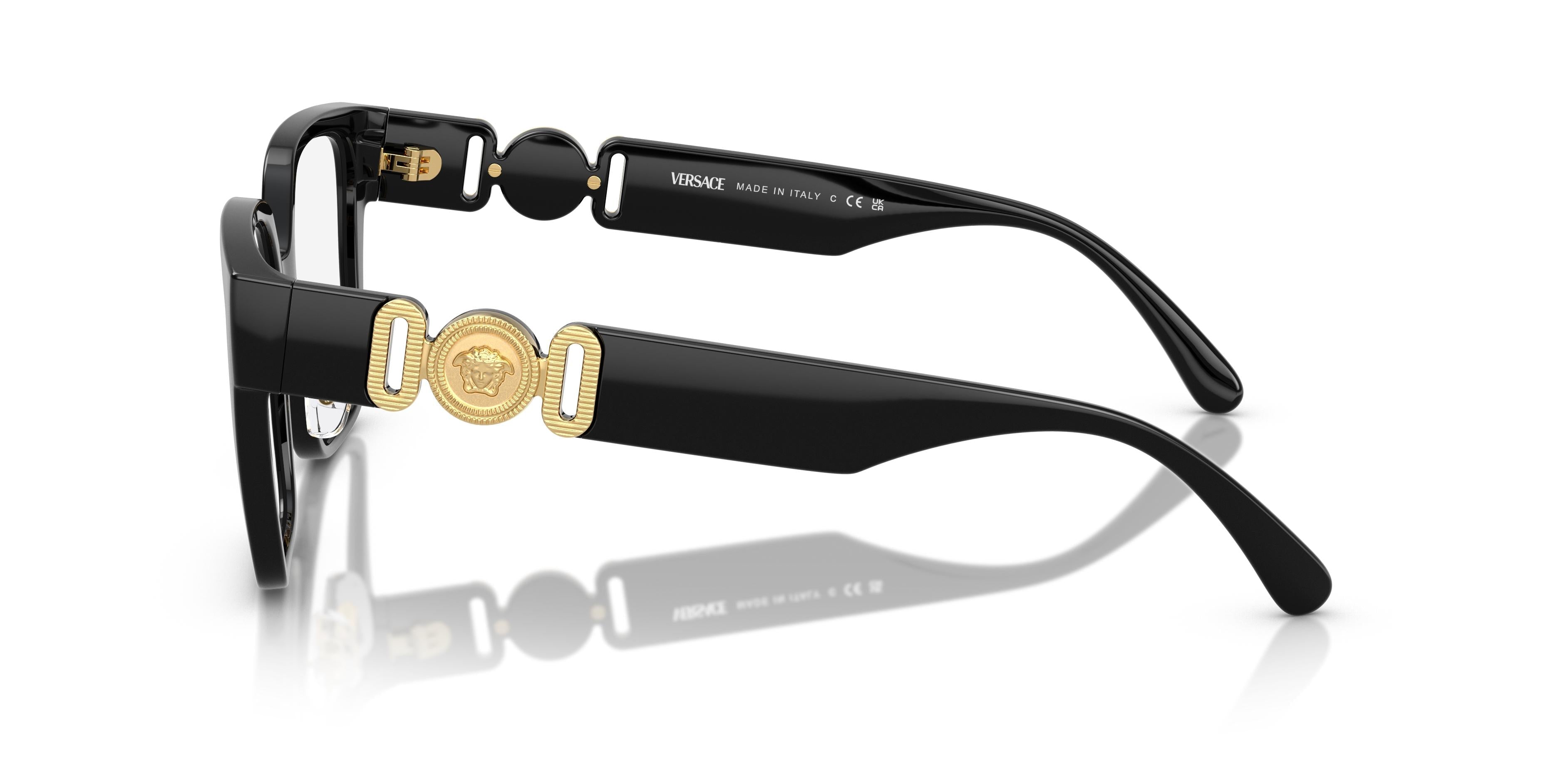 Brille Versace VE3371D GB1 54 17
