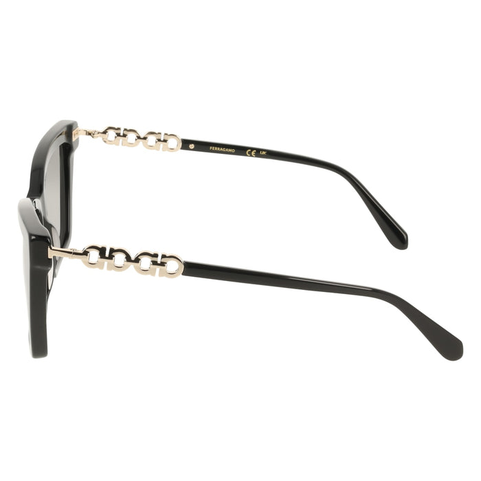 Gafas de Sol Ferragamo SF2112S 001 57 15 — vista 3