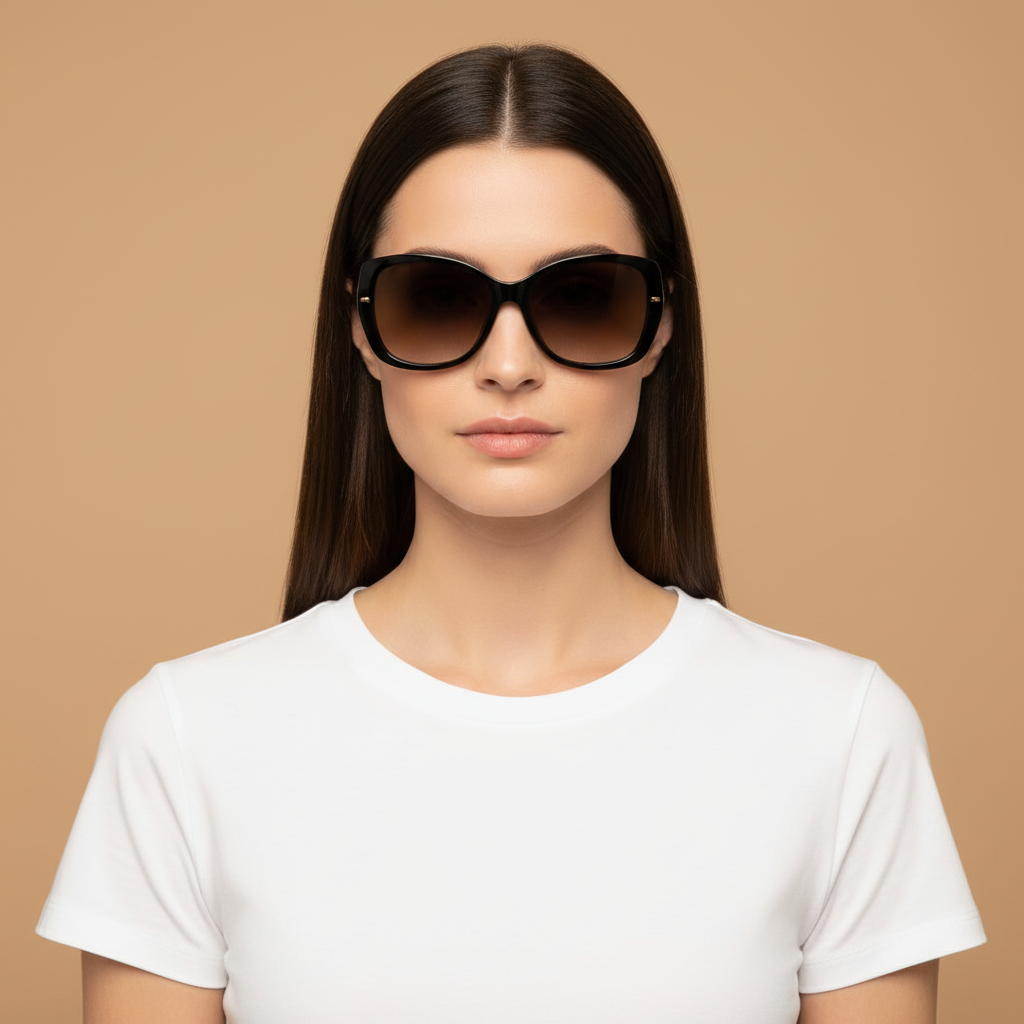 Modelo femenino llevando Gafas de Sol Carolina Herrera HER0176GS OITHA 56 16