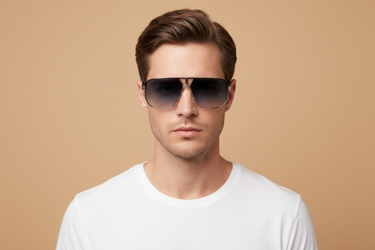 Modelo masculino llevando Gafas de Sol Carrera CA1062/S 2M208 62 14