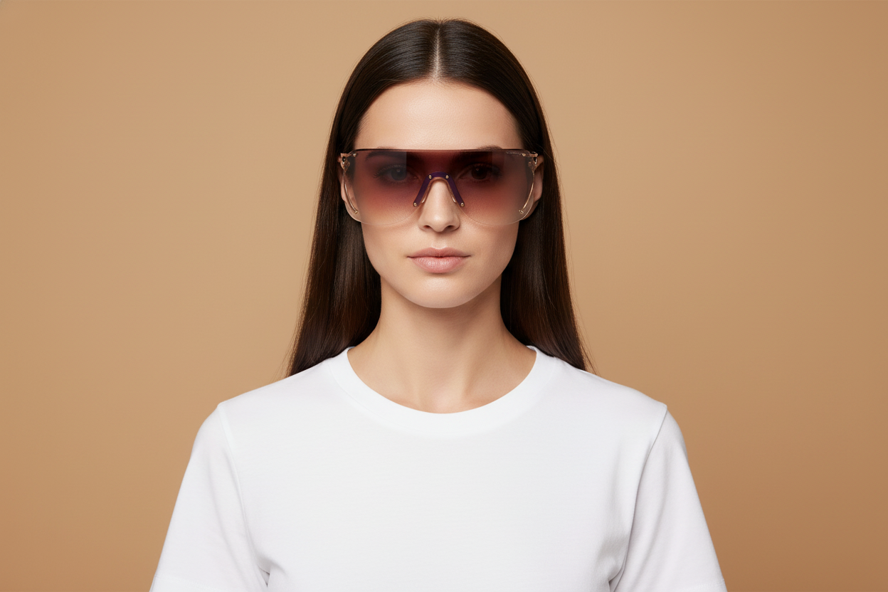 Modelo femenino llevando Gafas de Sol Carrera CA3006/S DDBA6 99 01