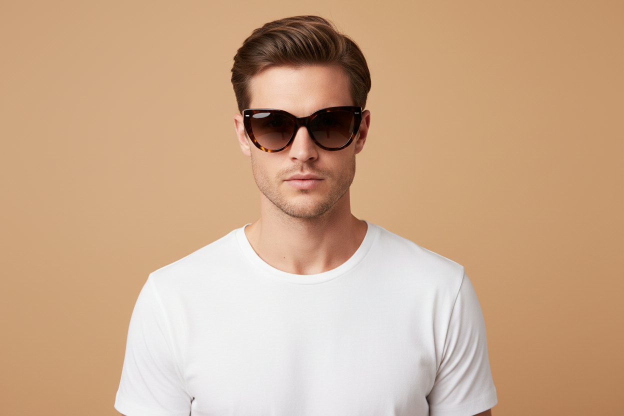 Modelo masculino llevando Gafas de Sol Carrera CA3017/S 086HA 55 19