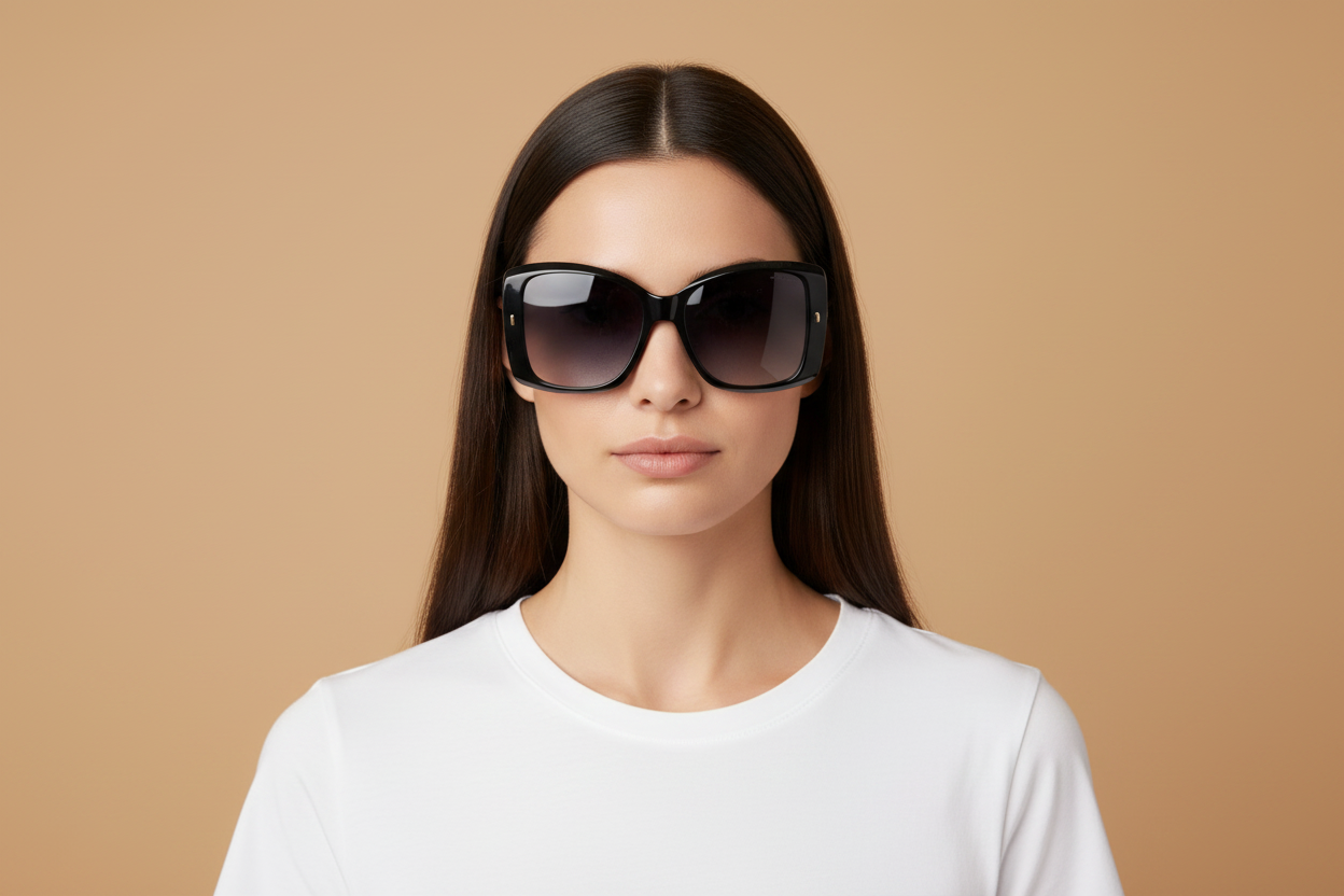 Modelo femenino llevando Gafas de Sol Carrera CA3030/S 8079O 56 18