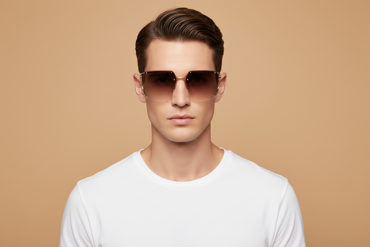 Modelo masculino llevando Gafas de Sol Carrera CA3041/S FG4HA 60 15