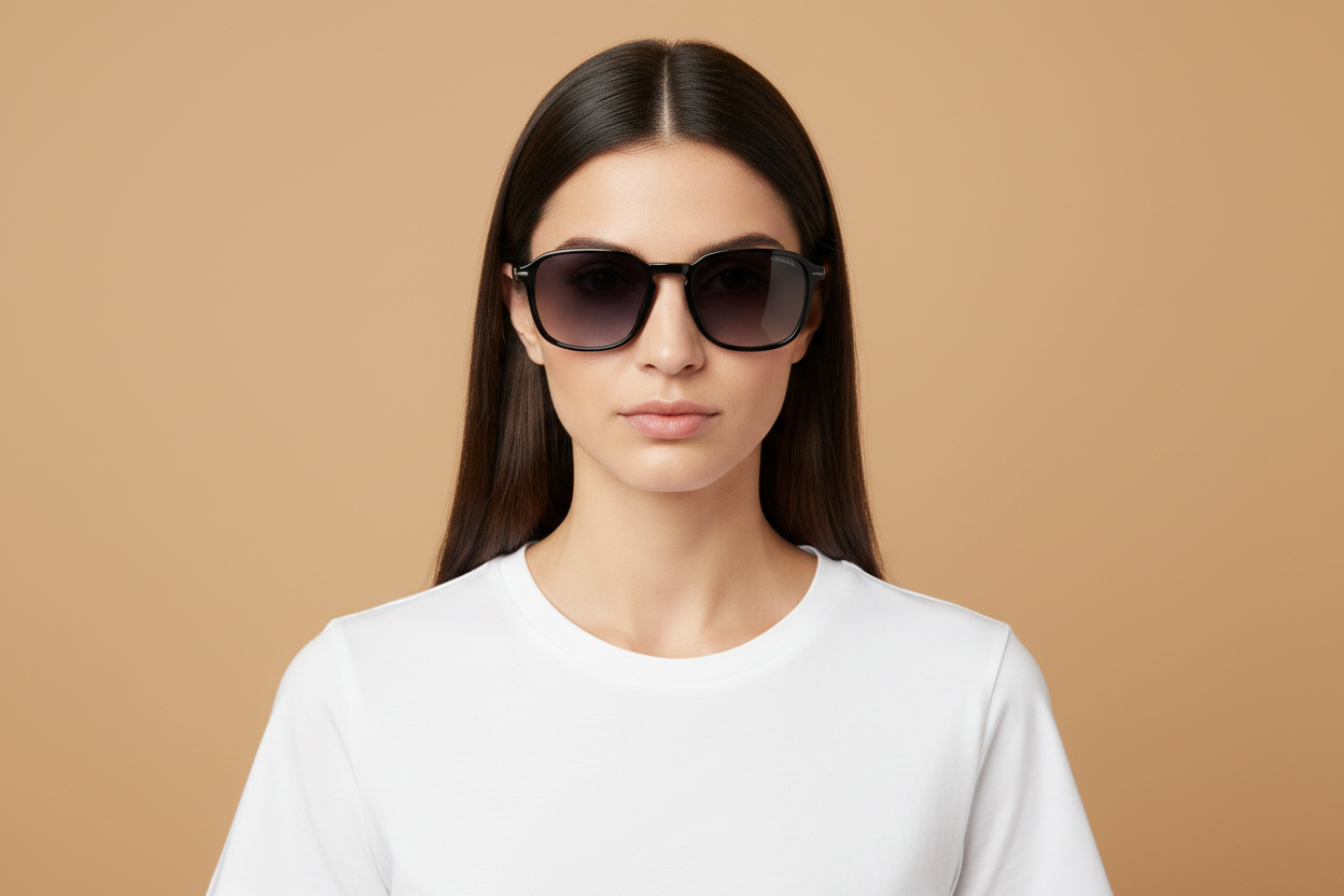 Modelo femenino llevando Gafas de Sol Carrera CA328/S 08A9O 53 20