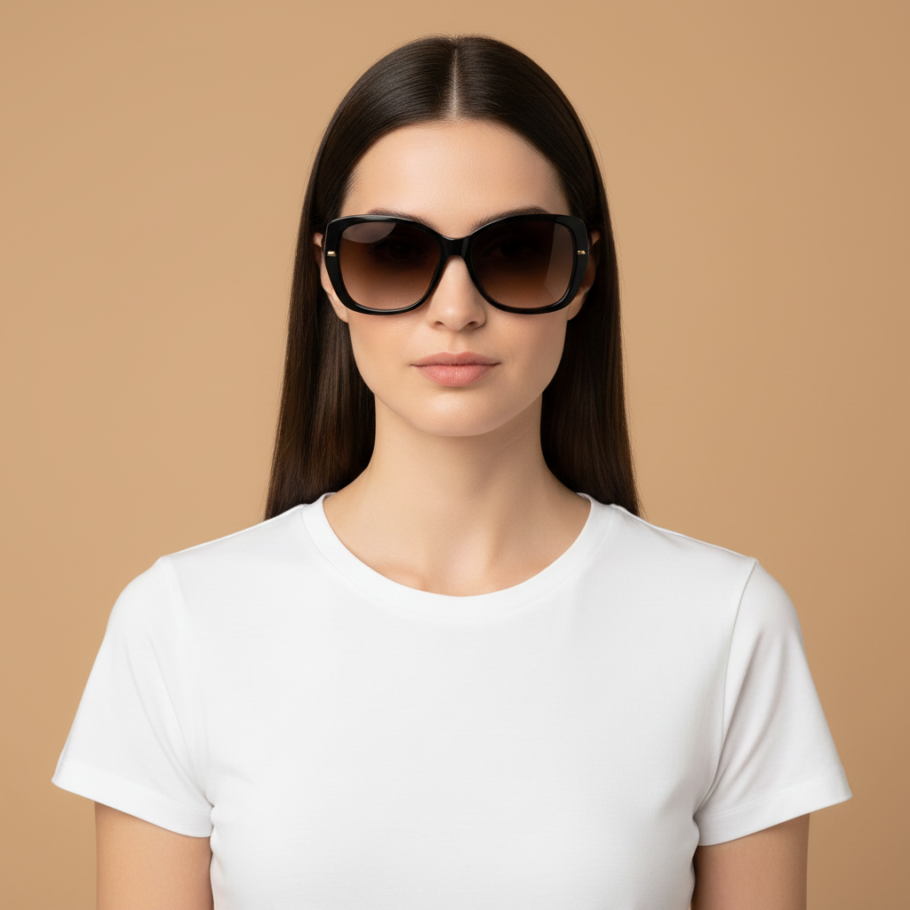 Modelo femenino llevando Gafas de Sol Carrera CA366 KB7FQ 59 16