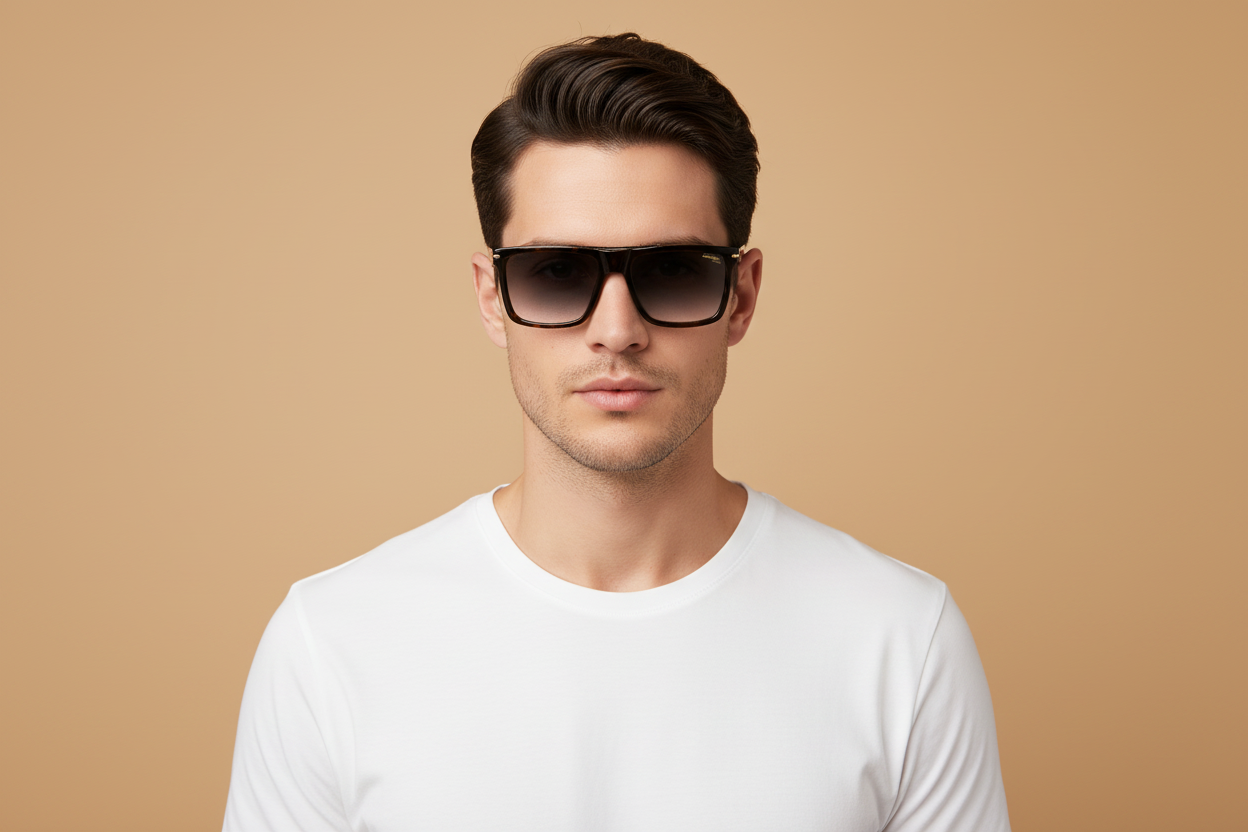 Мужская модель в Gafas Graduadas Carrera CA387/C 086 56 18