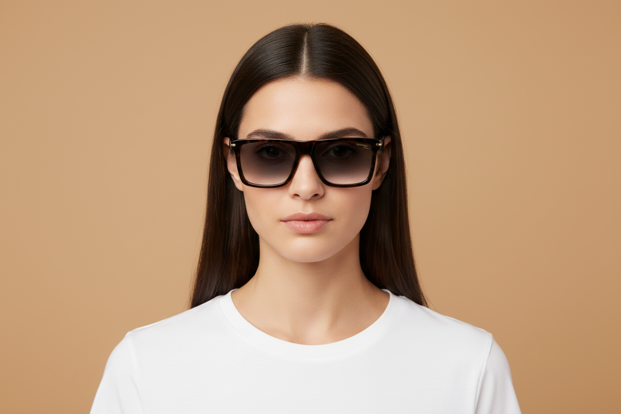 Женская модель в Gafas Graduadas Carrera CA387/C 086 56 18
