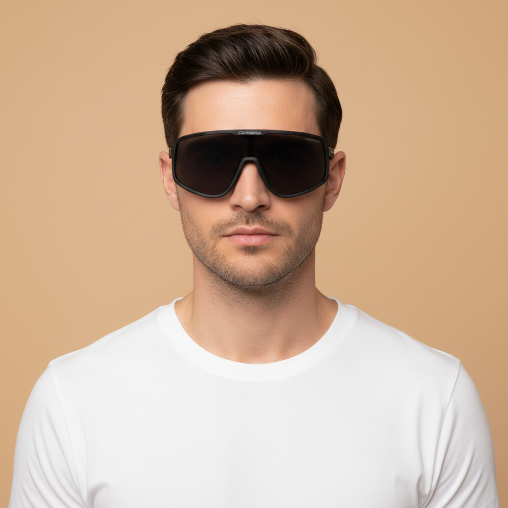 Modelo masculino llevando Gafas de Sol Carrera CA4017/S 003IR 99 01