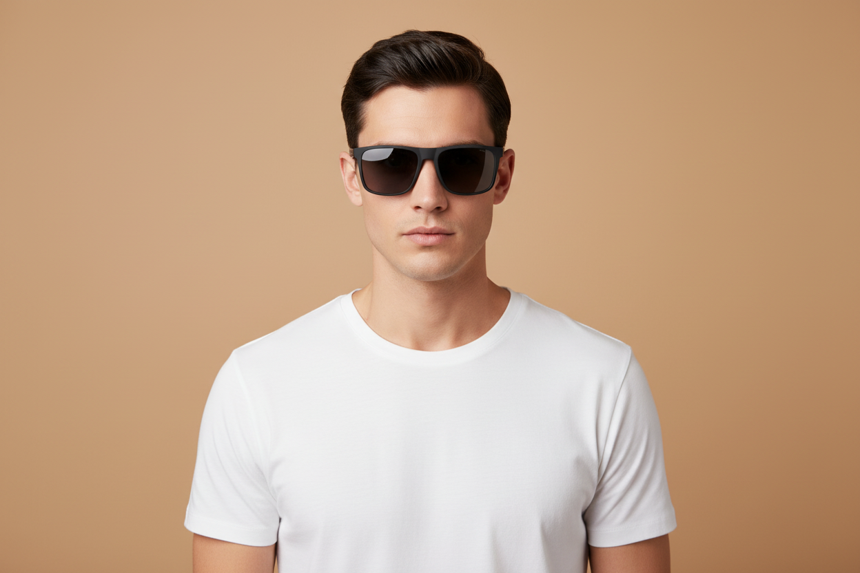 Modelo masculino llevando Gafas de Sol Carrera CA8064/S 08AM9 57 17